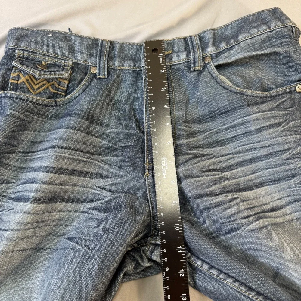 Jeans Sacred Cult Denim Jeans Mens 32x30 Blue Wash Straight Leg Pants  Handsome!